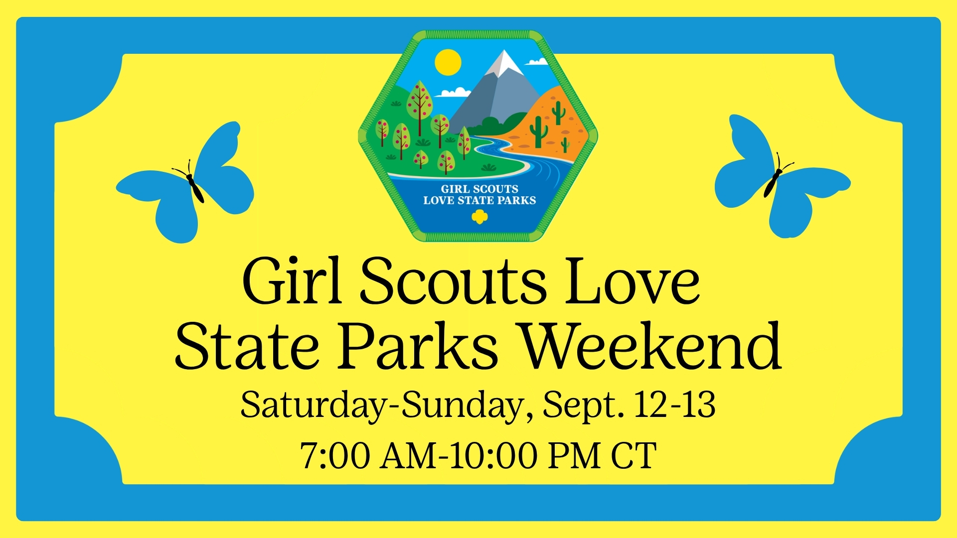 Girl Scouts Love State Parks at Harmonie State Park